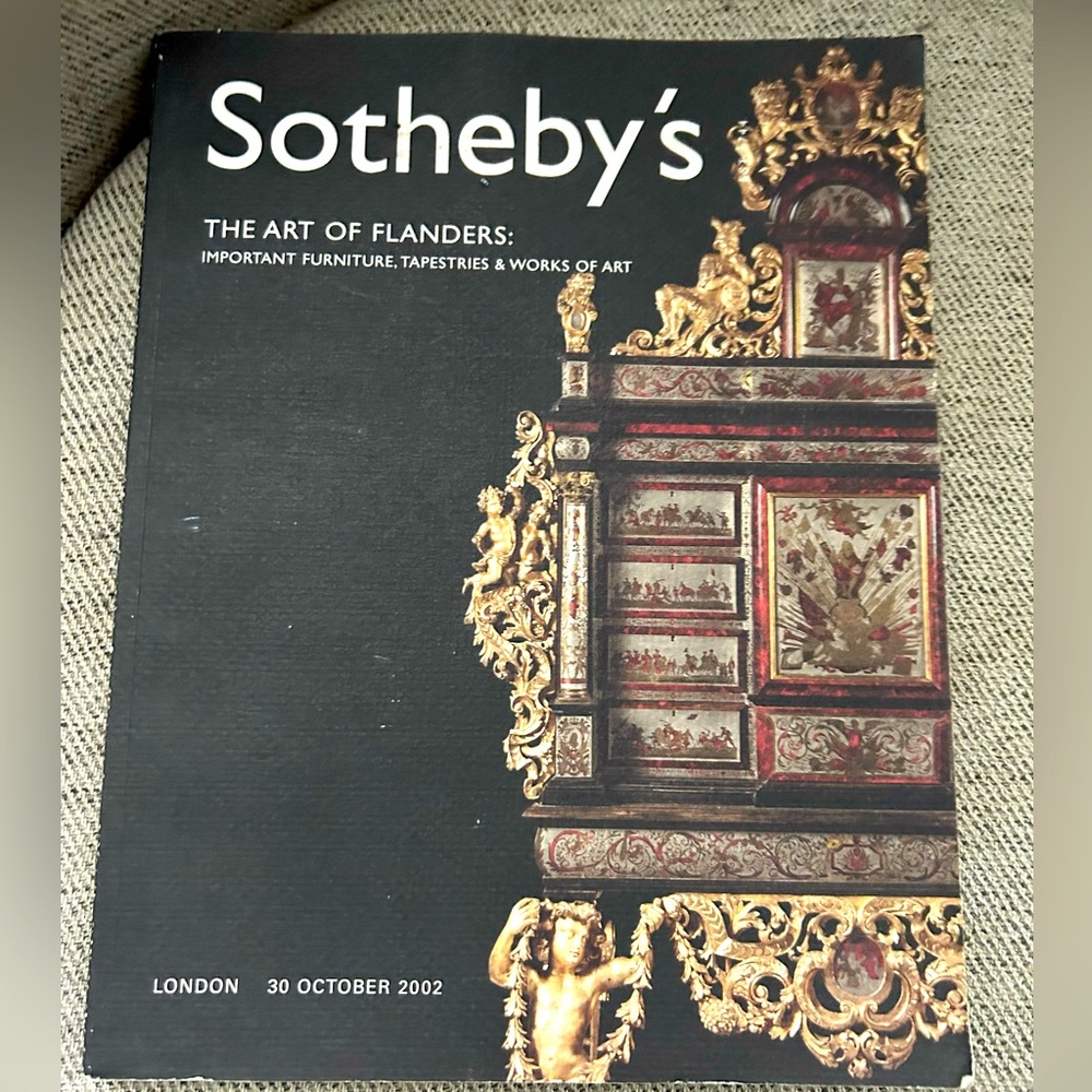 Sotheby’s NY Auction Catalog The Art of Flanders